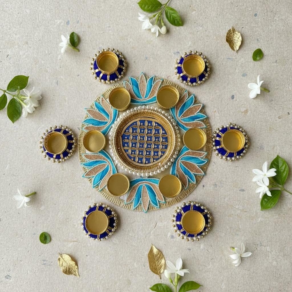 Fabdecor Artisanal Festive Rangoli #24