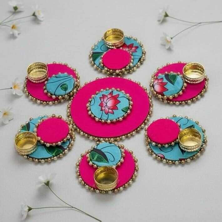 Fabdecor Artisanal Festive Rangoli #21