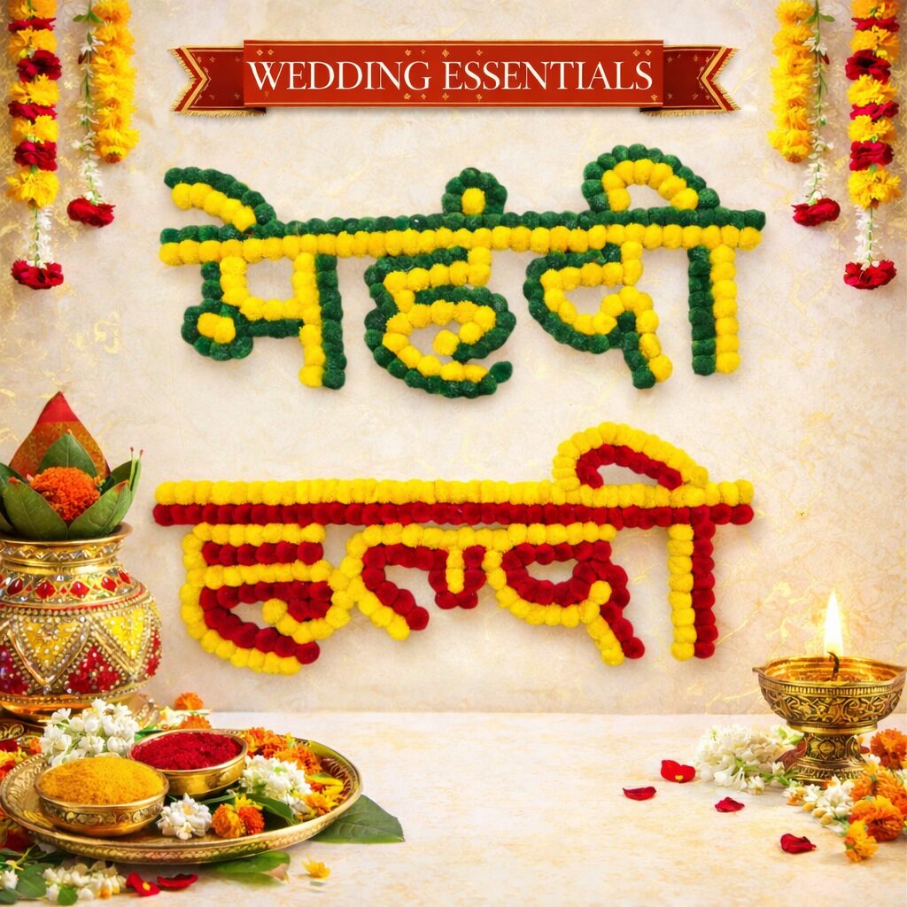 Haldi-Mahendi banners