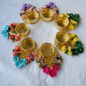 Fabdecor Artisanal Festive Candle Holder #11 (Pack of 2)