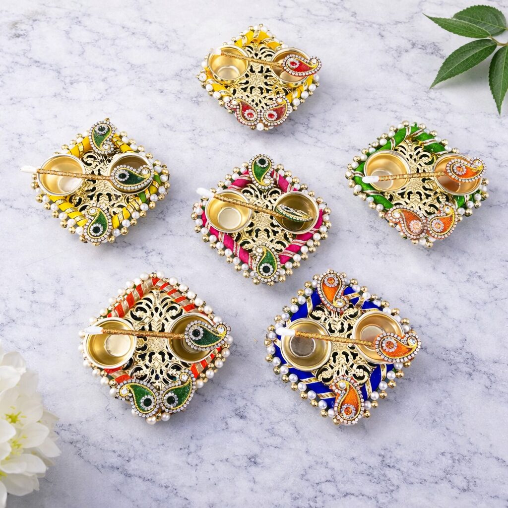 Fabdecor Artisanal Festive Haldi Kumkum #20