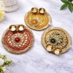 Fabdecor Artisanal Festive Haldi Kumkum #10