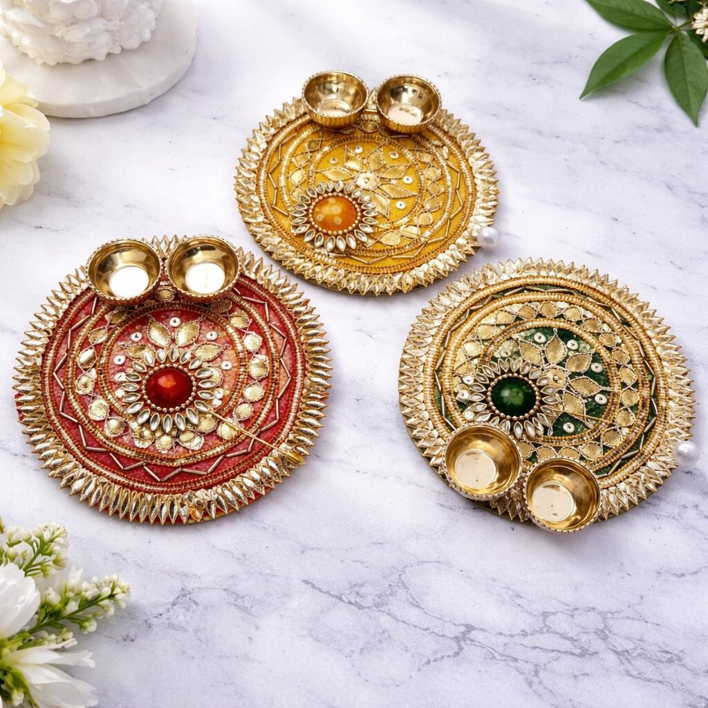 Fabdecor Artisanal Festive Haldi Kumkum #10