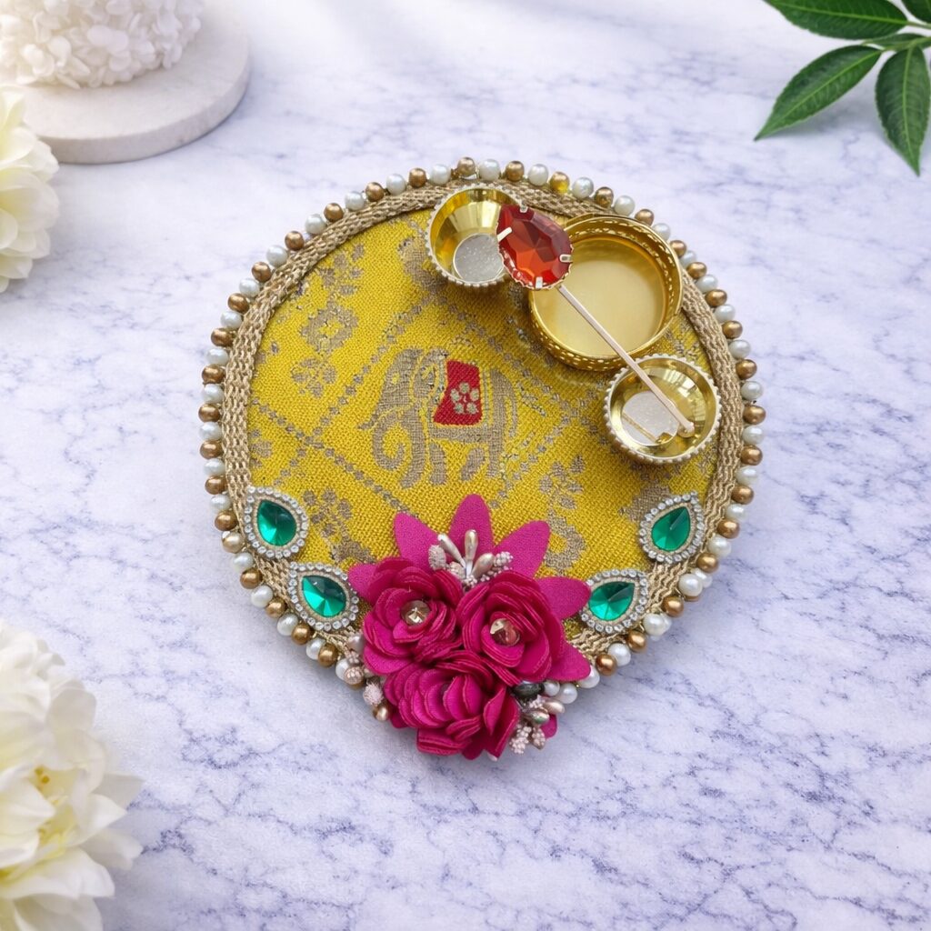 Fabdecor Artisanal Festive Haldi Kumkum #4