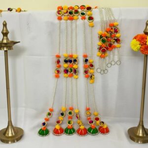 Fabdecor Artisanal Festive Hanging #24 (Set of 6)