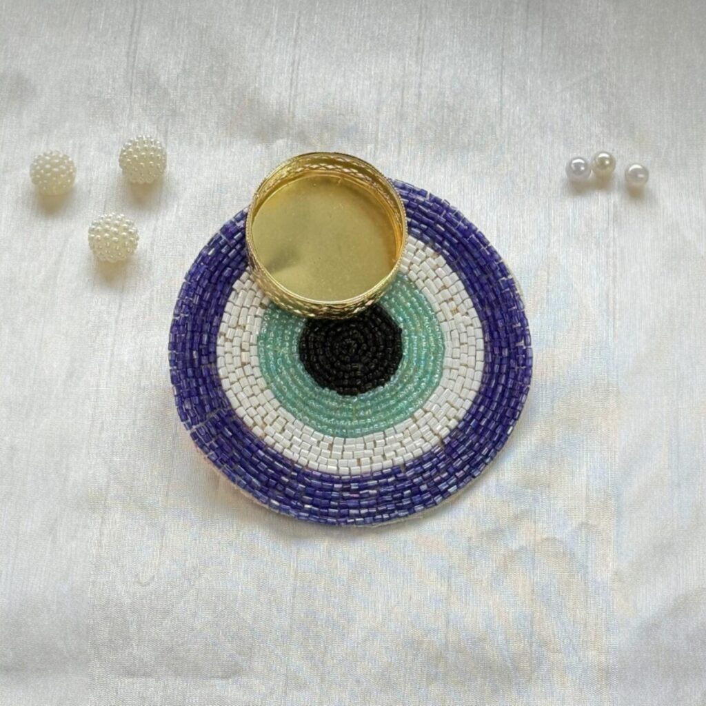 Fabdecor Artisanal Festive Candle Holder #63 (Pack of 2)