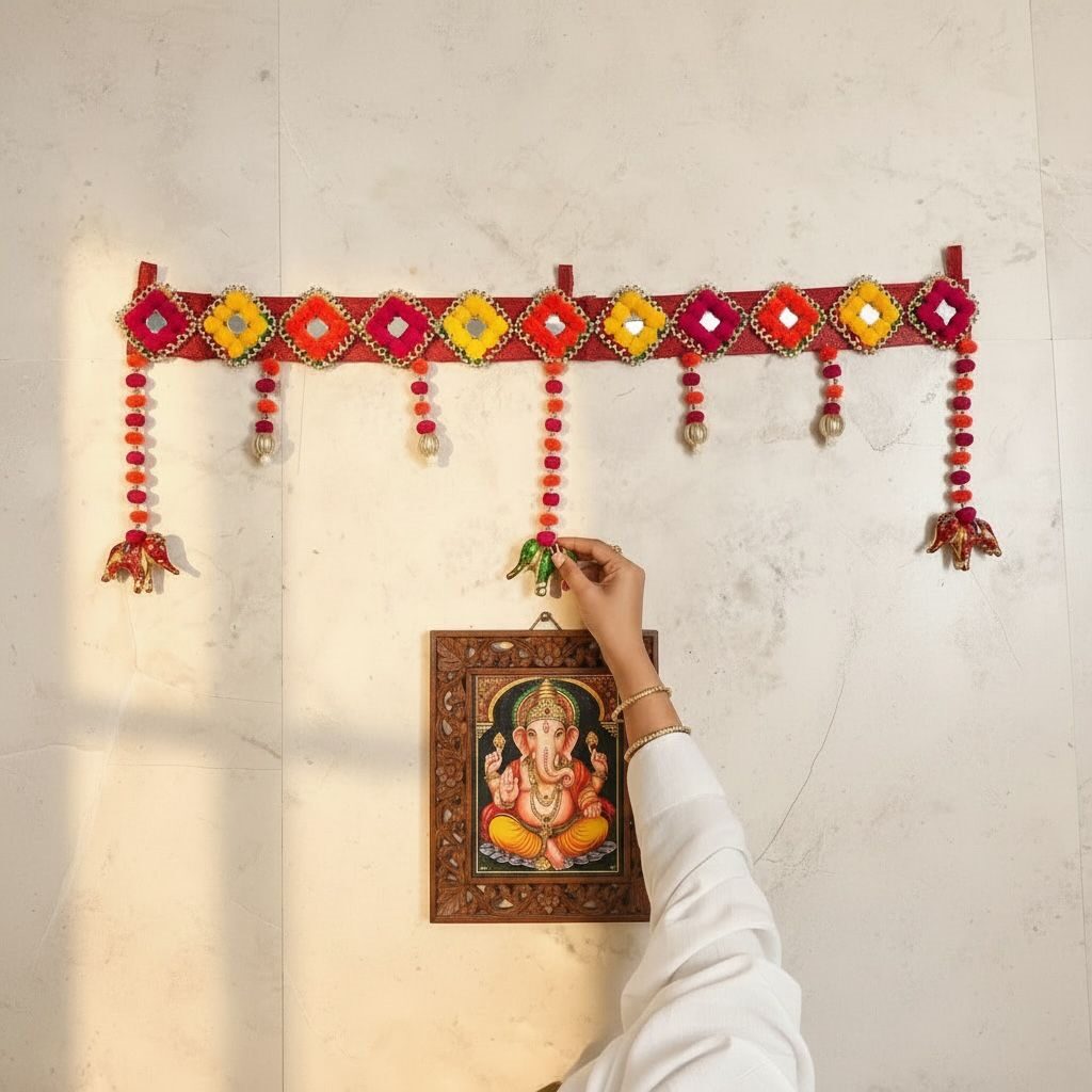 Fabdecor Artisanal Festive Toran #24