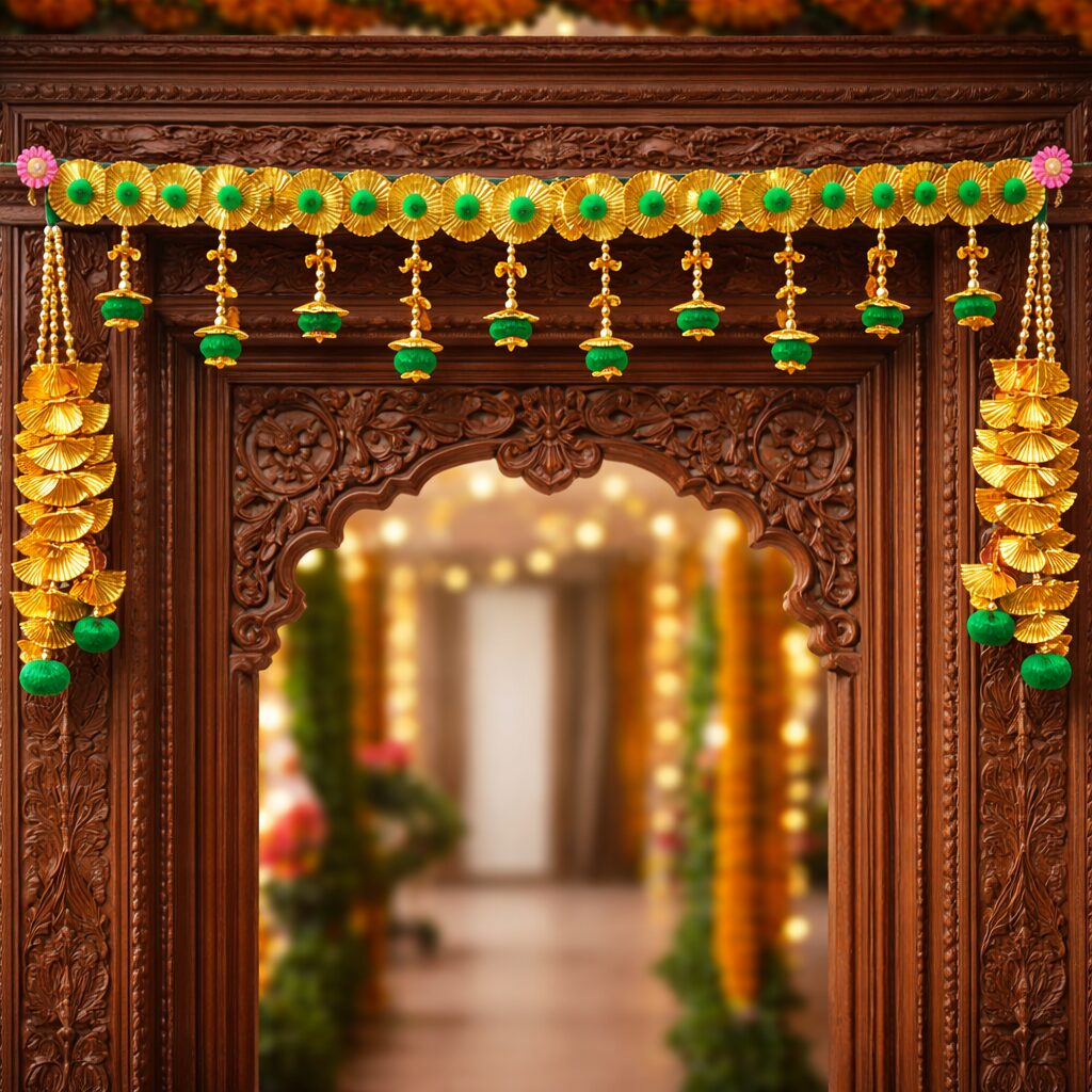 Fabdecor Artisanal Festive Toran #28