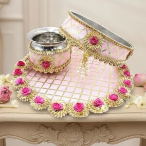 Fabdecor Artisanal Festive Pooja /Aarti Thali #13