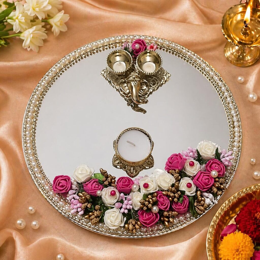 Fabdecor Artisanal Festive Pooja /Aarti Thali #2