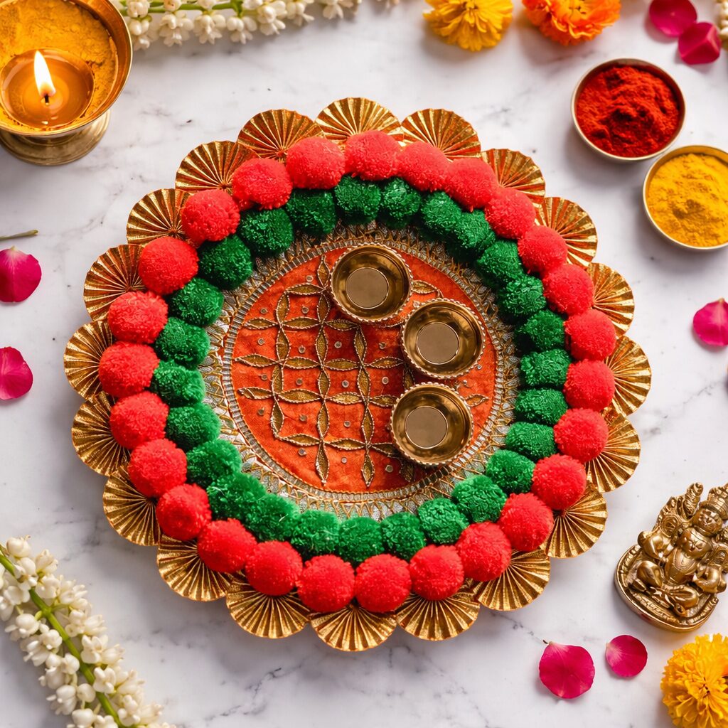 Fabdecor Artisanal Festive Haldi Kumkum #11