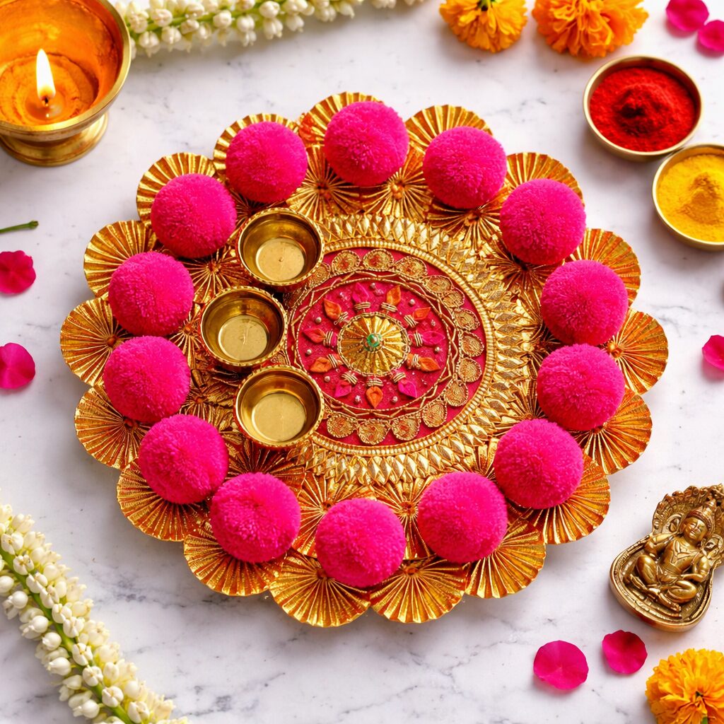 Fabdecor Artisanal Festive Haldi Kumkum #12