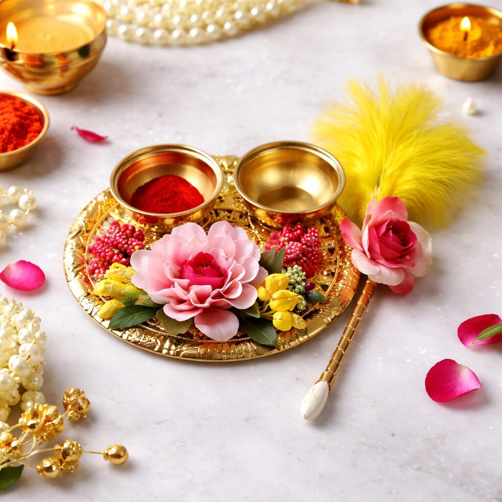 Fabdecor Artisanal Festive Haldi Kumkum #16