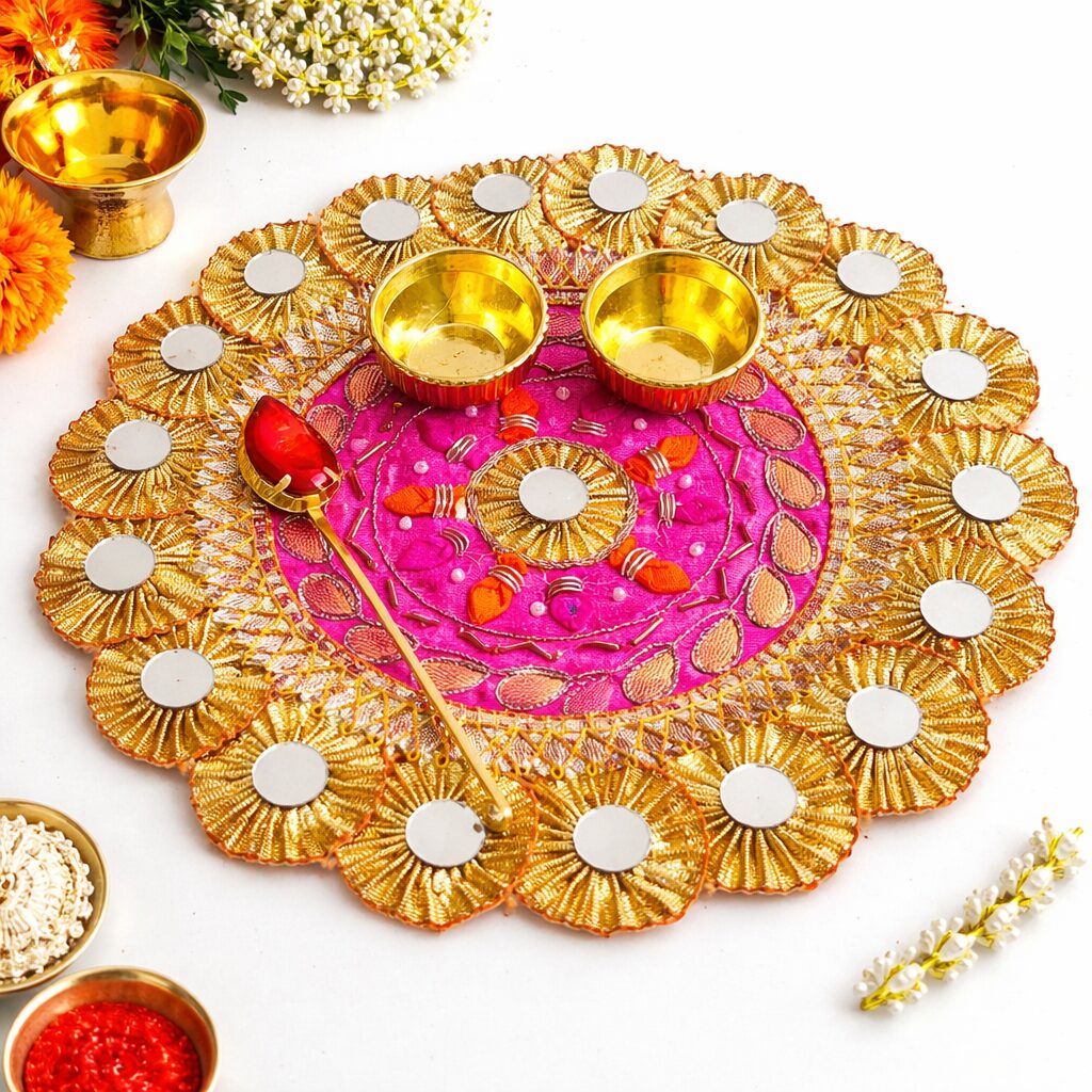 Fabdecor Artisanal Festive Haldi Kumkum #9