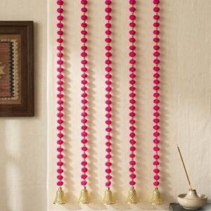 Fabdecor Artisanal Festive Hanging #19 (Set of 6)