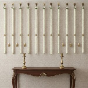 Fabdecor Artisanal Festive Hanging #30 (Set of 12)