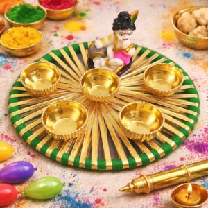 Fabdecor Artisanal Festive Platters # 24