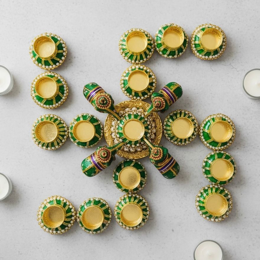 Fabdecor Artisanal Festive Rangoli #8