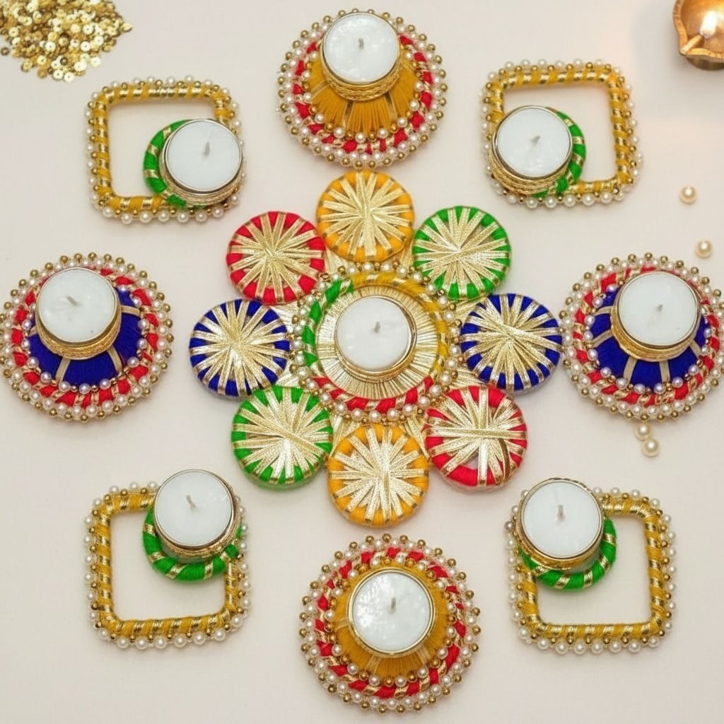 Fabdecor Artisanal Festive Rangoli #1