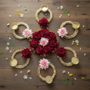 Fabdecor Artisanal Festive Rangoli #31