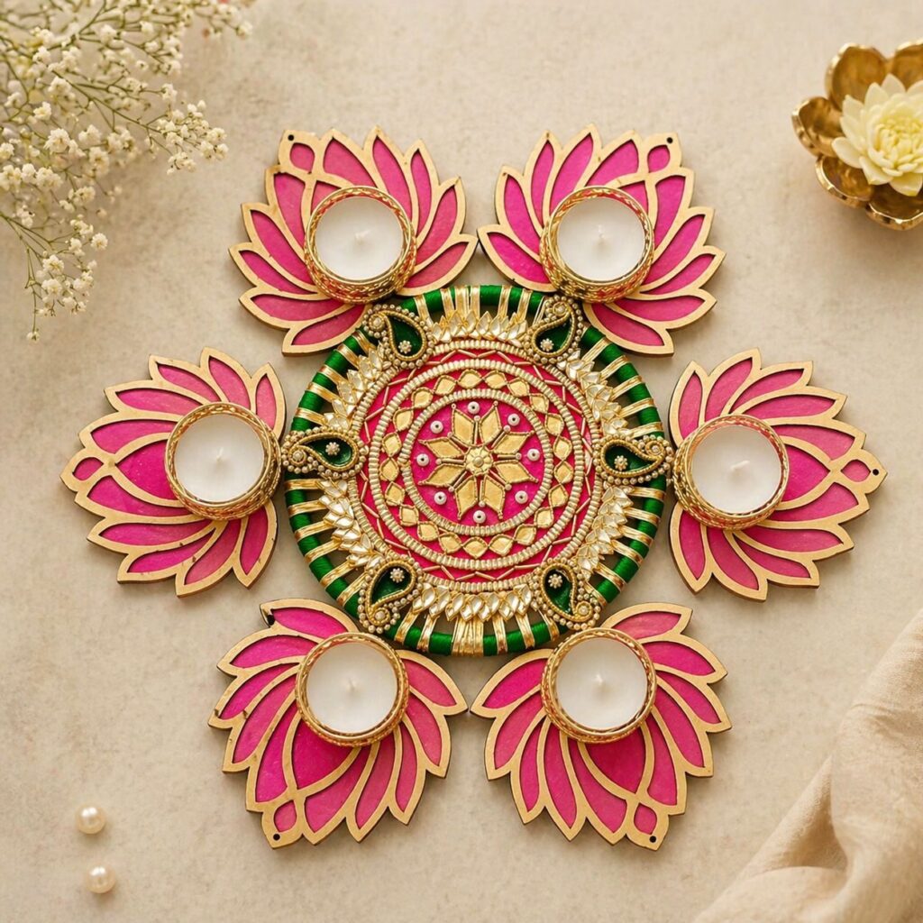 Fabdecor Artisanal Festive Rangoli #15