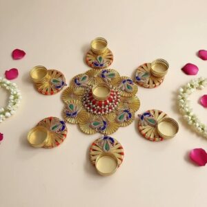 Fabdecor Artisanal Festive Rangoli # 38