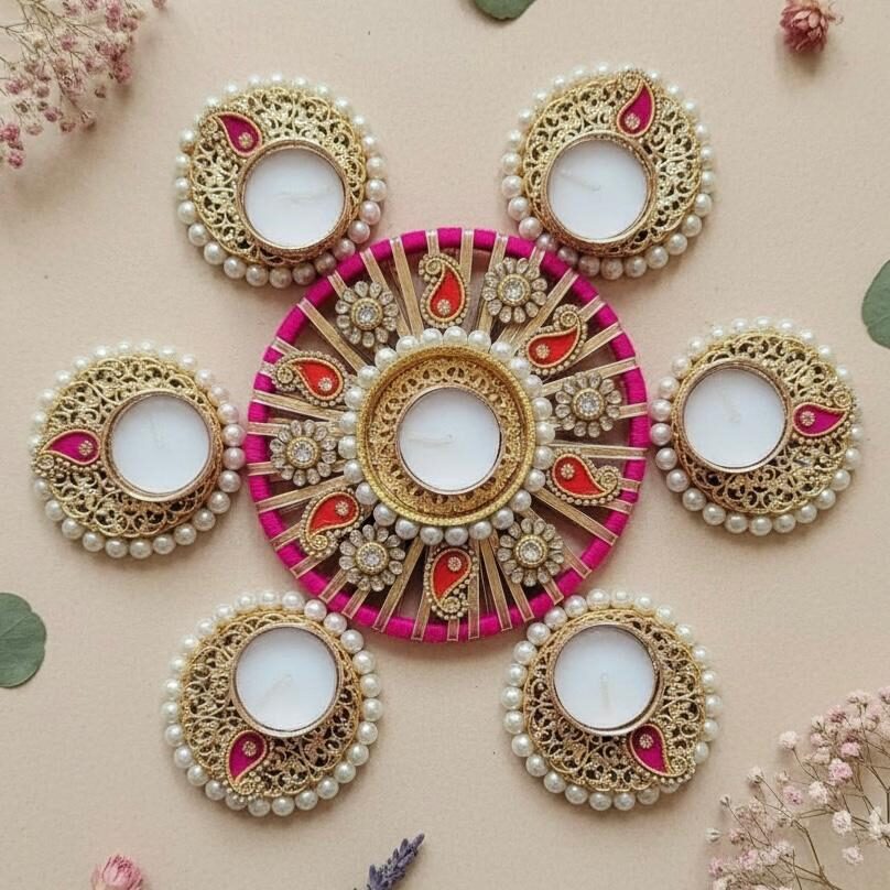Fabdecor Artisanal Festive Rangoli #19