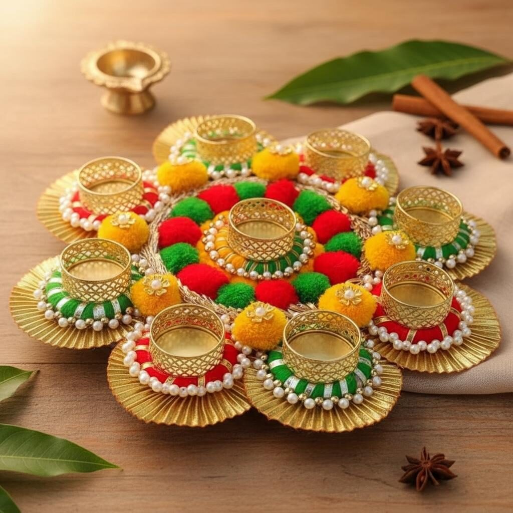Fabdecor Artisanal Festive Rangoli #5