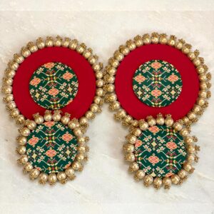 Fabdecor Artisanal Festive Rangoli #37 (Set of 2)
