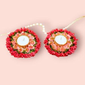 Fabdecor Artisanal Festive Candle Holder #17(Pack 0f 2)