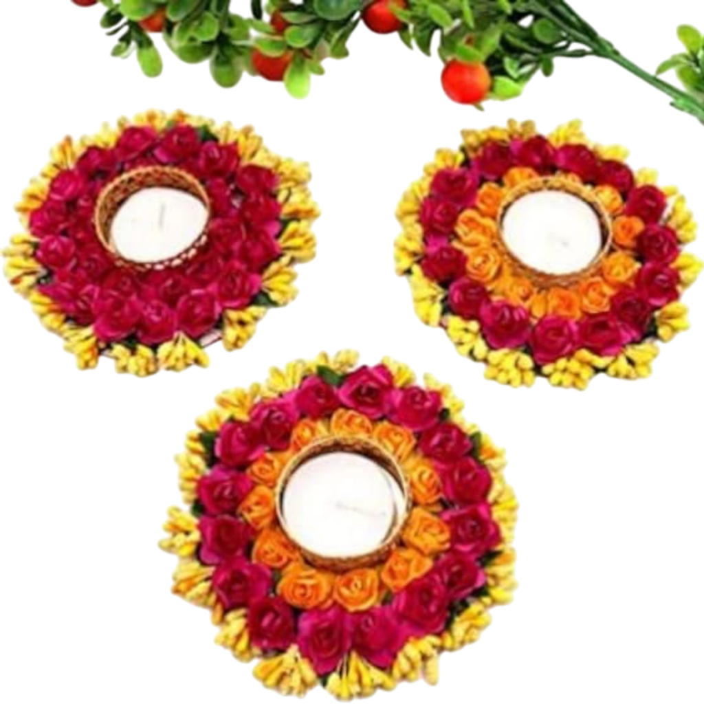 Fabdecor Artisanal Festive Candle Holder #43