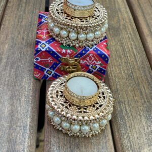 Fabdecor Artisanal Festive Candle Holder #2 (Pack of 2)