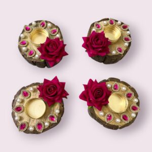 Fabdecor Artisanal Festive Candle Holder #6 (Pack of 1)