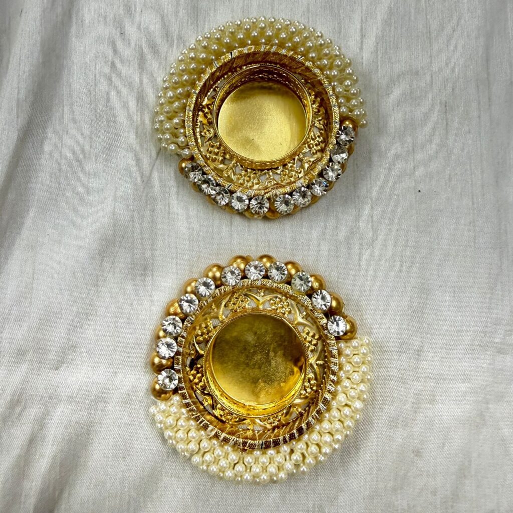 Fabdecor Artisanal Festive Candle Holder #57 (Pack of 2)