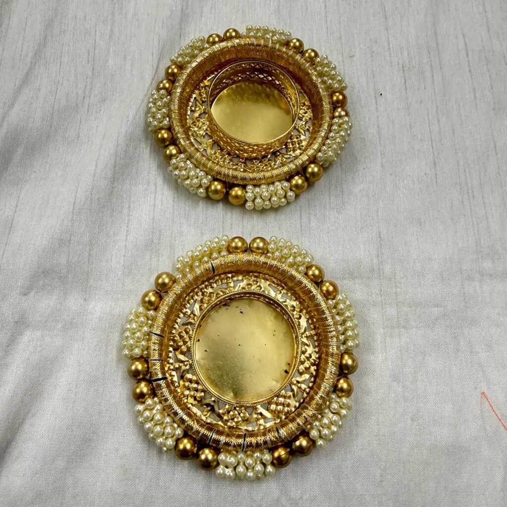 Fabdecor Artisanal Festive Candle Holder #61 (Pack of 2)