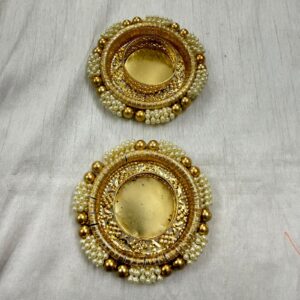 Fabdecor Artisanal Festive Candle Holder #61 (Pack of 2)