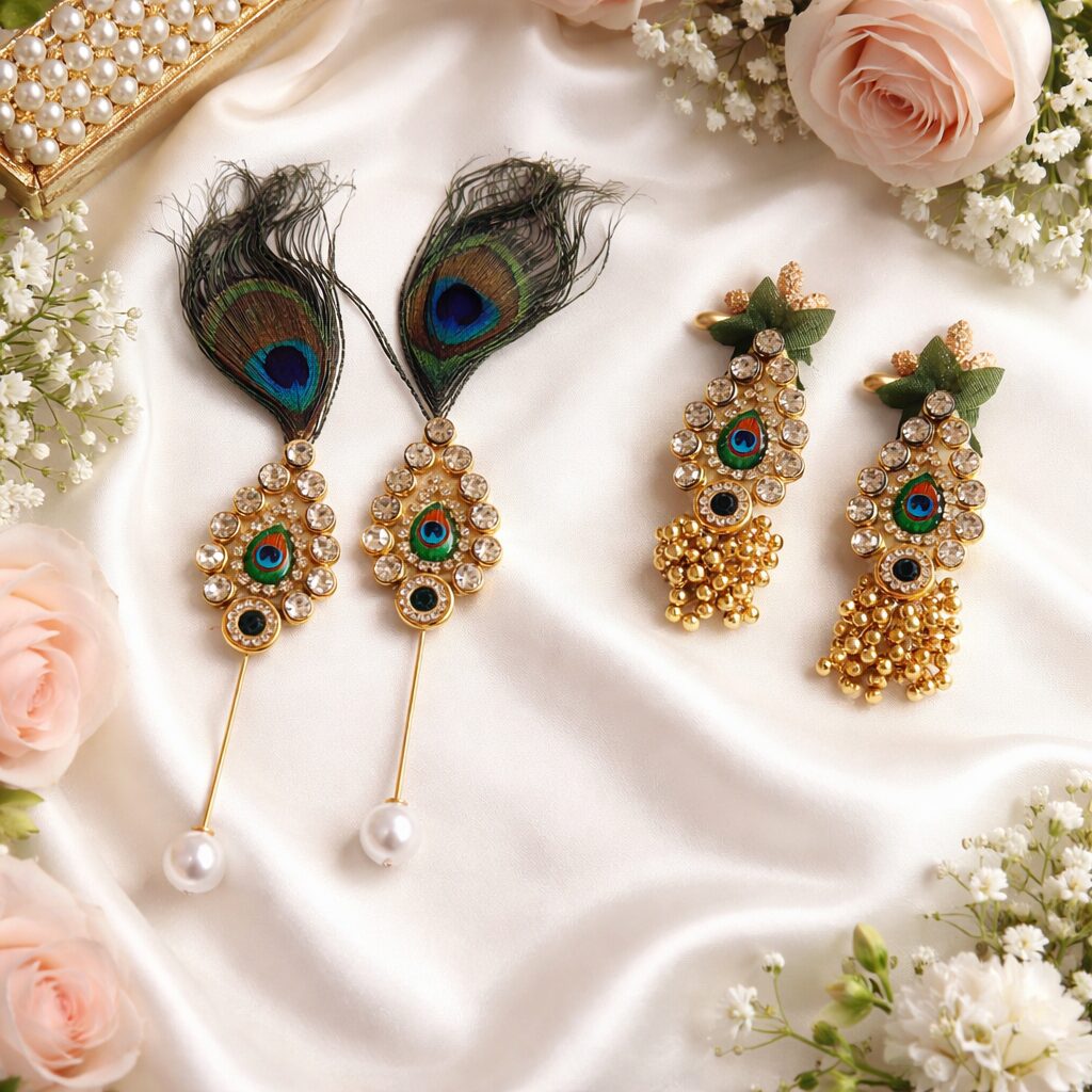 Fabdecor Artisanal Festive Brooch # 7