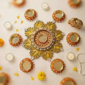 Fabdecor Artisanal Festive Rangoli # 49