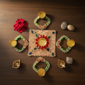 Fabdecor Artisanal Festive Rangoli #55