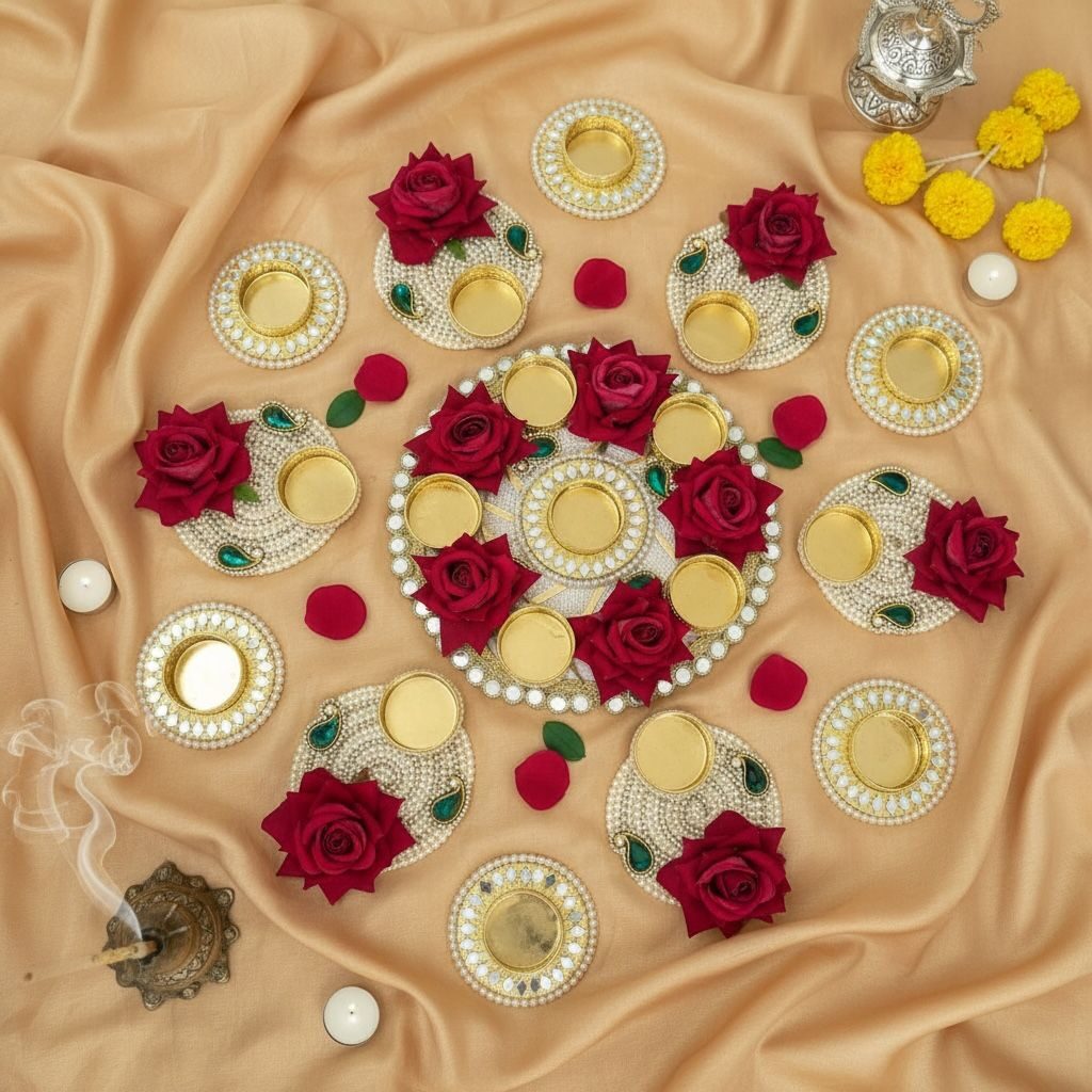 Fabdecor Artisanal Festive Rangoli #11