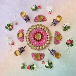 Fabdecor Artisanal Festive Rangoli #58