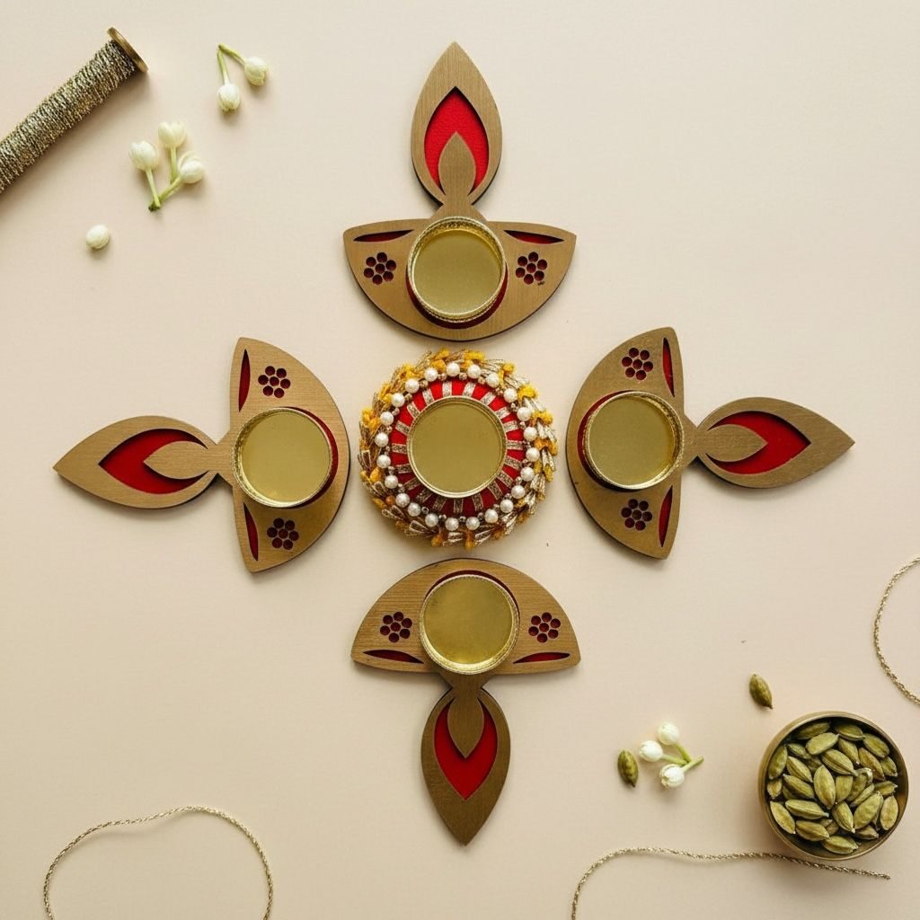 Fabdecor Artisanal Festive Rangoli #59