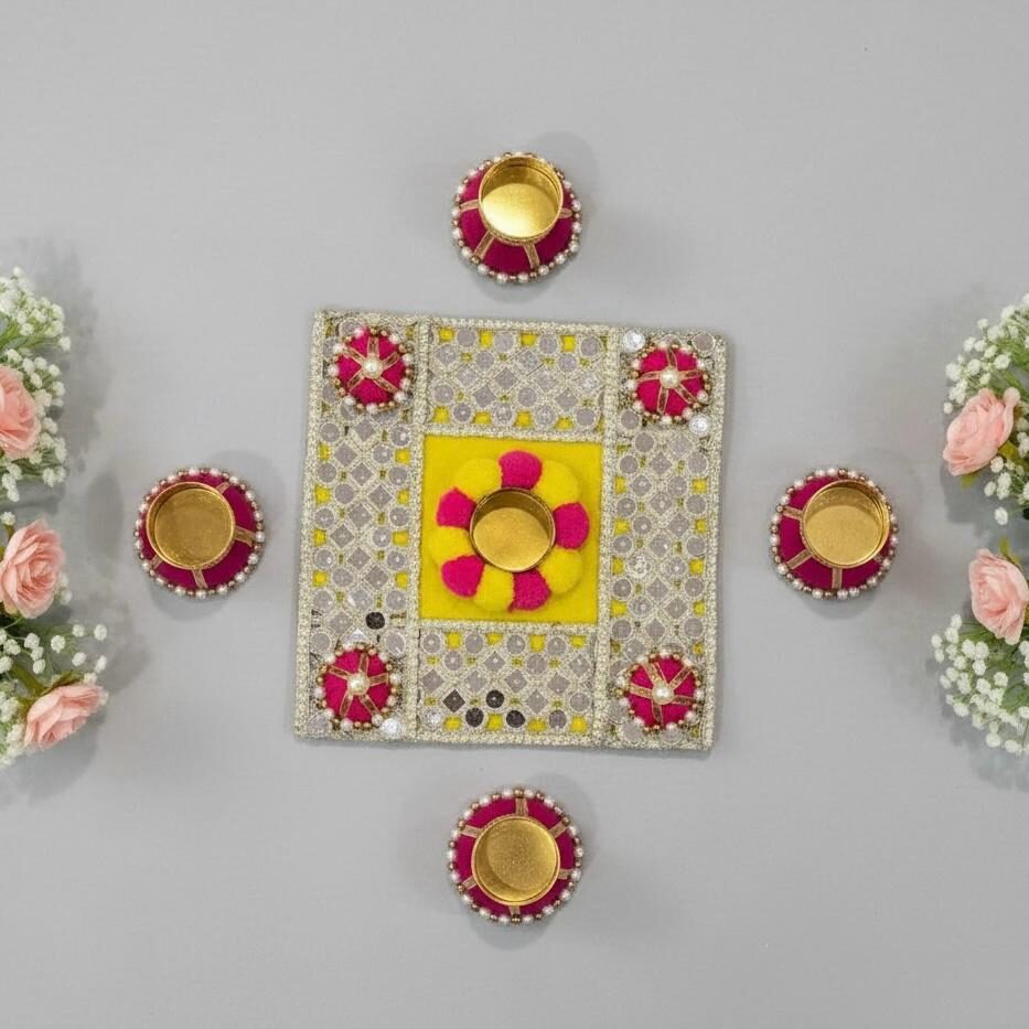 Fabdecor Artisanal Festive Rangoli #61