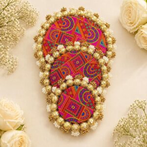 Fabdecor Artisanal Festive Rangoli #63 (Set Of 3)