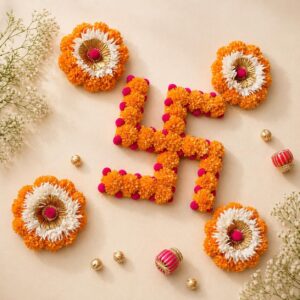 Fabdecor Artisanal Festive Rangoli #64