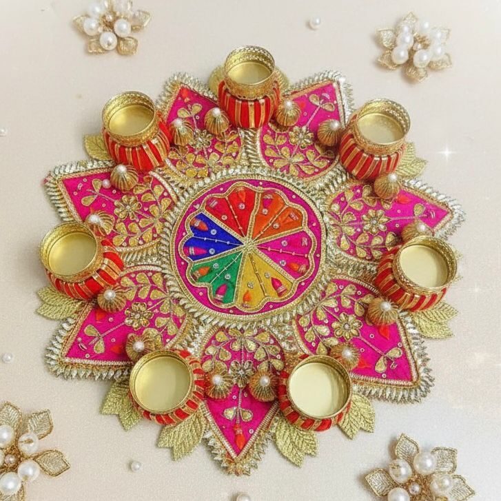 Fabdecor Artisanal Festive Rangoli #69