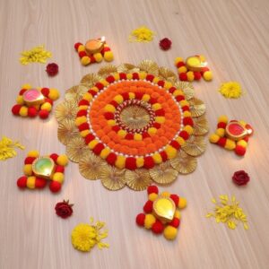 Fabdecor Artisanal Festive Rangoli #67